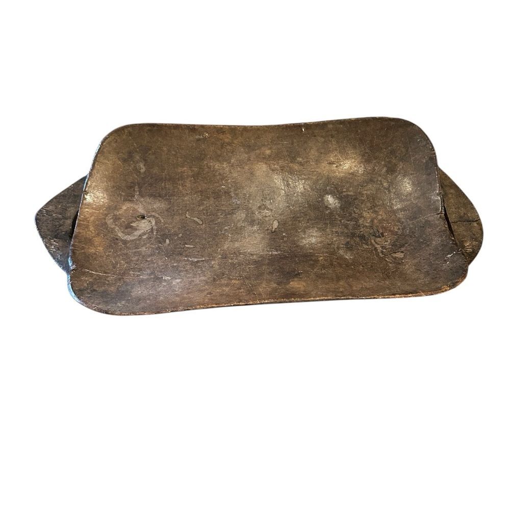 Vintage South African Carved Meat Tray